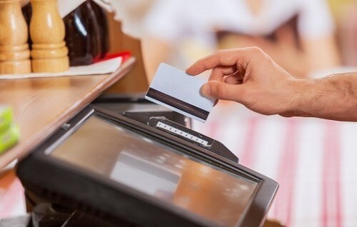 TPV táctil con sistema de cobro
